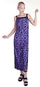 Long V-Back Dress